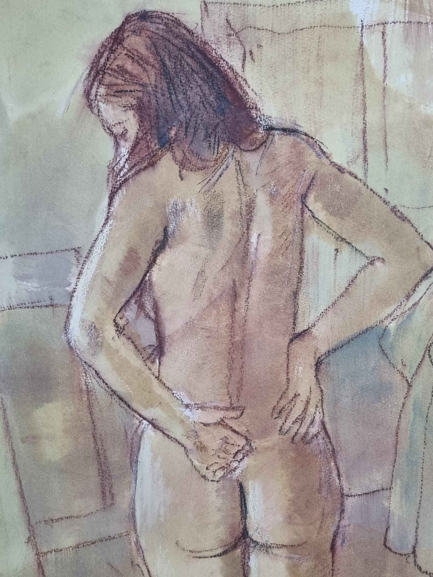 Wim Boissevain - Standing Nude
