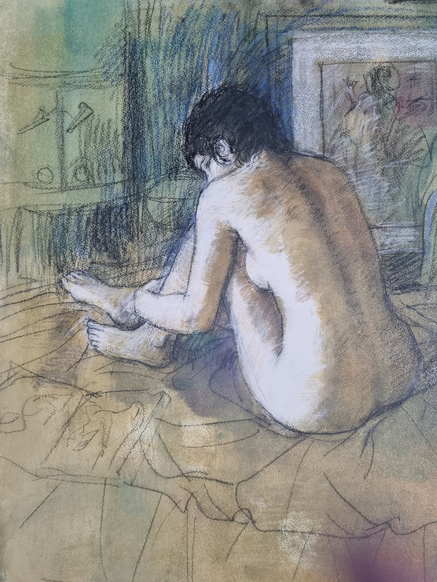 Wim Boissevain - Nude With Short Hair