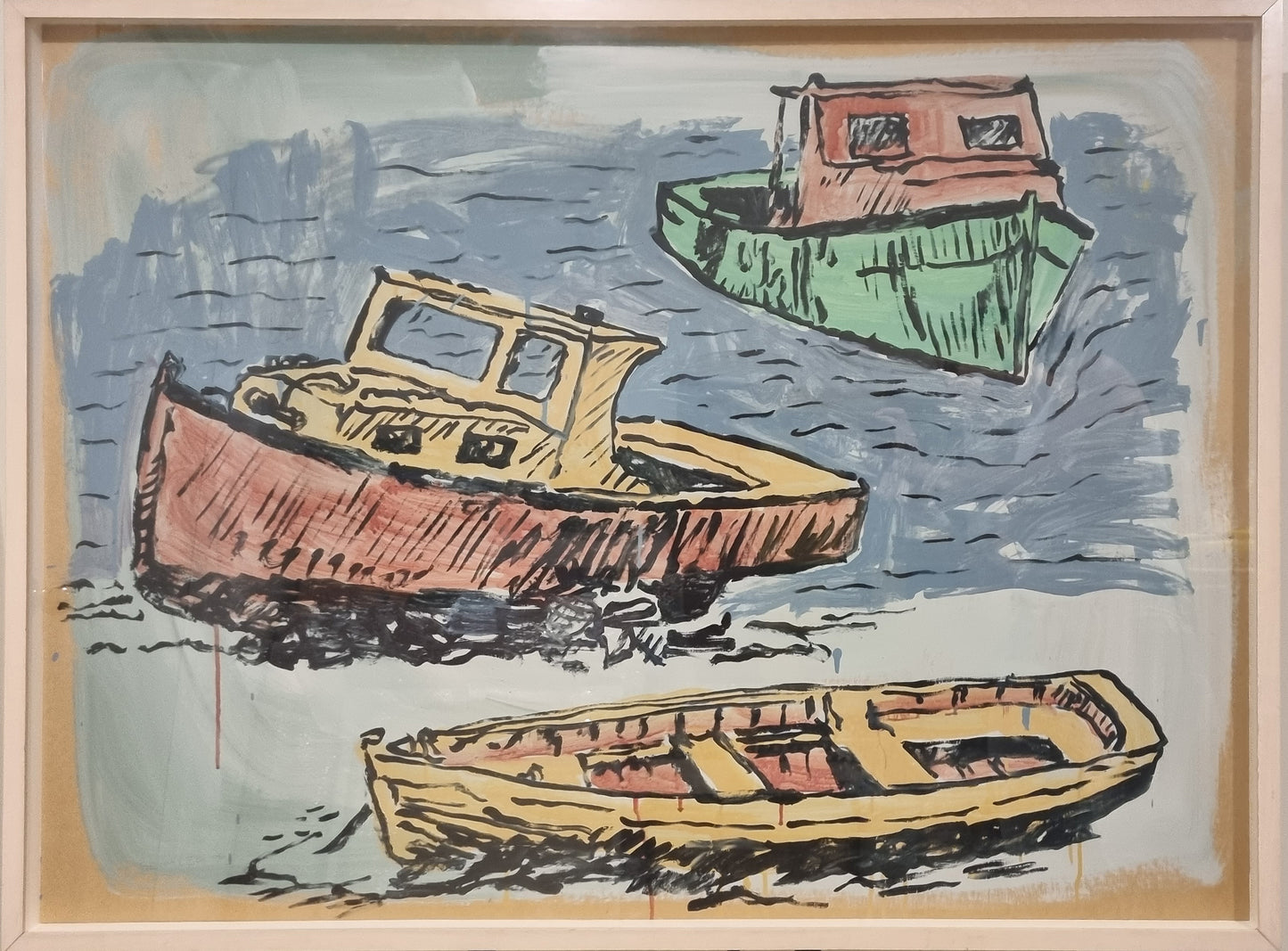 David Bromley - Two Boats & a Dinghy