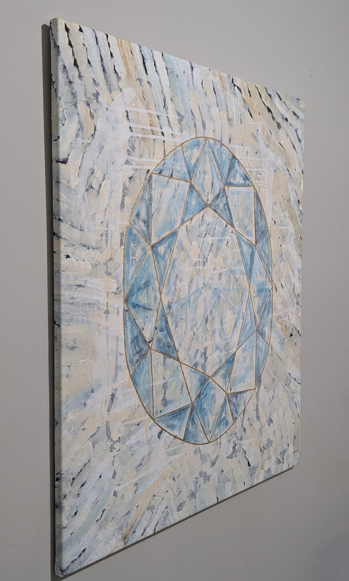 Kai Benyk - Blue Oval Cut Diamond