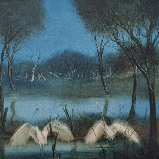 Pro Hart- Waterbirds