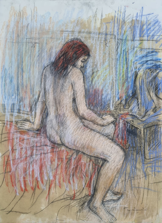 Wim Boissevain - Nude with Red Hair
