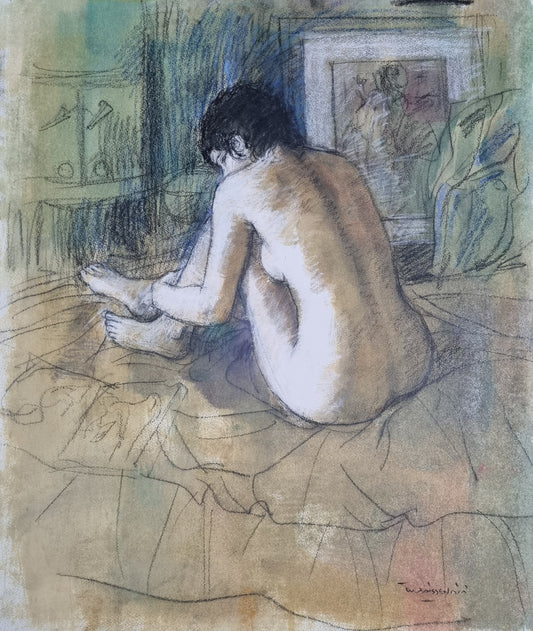 Wim Boissevain - Nude With Short Hair