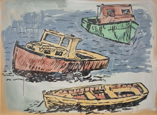 David Bromley - Two Boats & a Dinghy